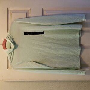 Banana Republic Foam Green Long Sleeve Top Size S